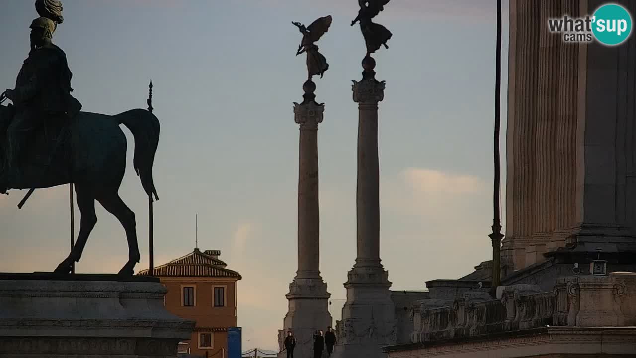 Rome Livecam – Vittoriano webcam – Altare della Patria