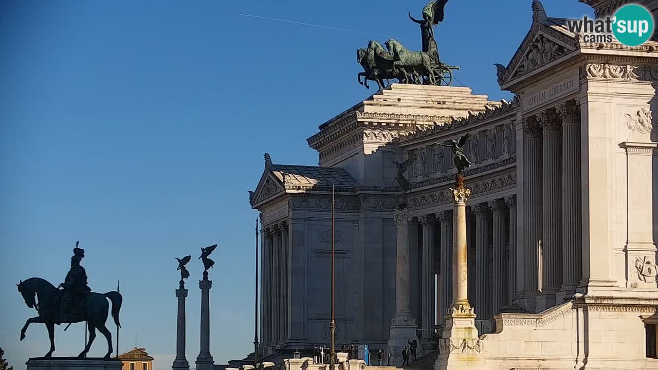 Roma Livecam – Vittoriano webcam – Altare della Patria