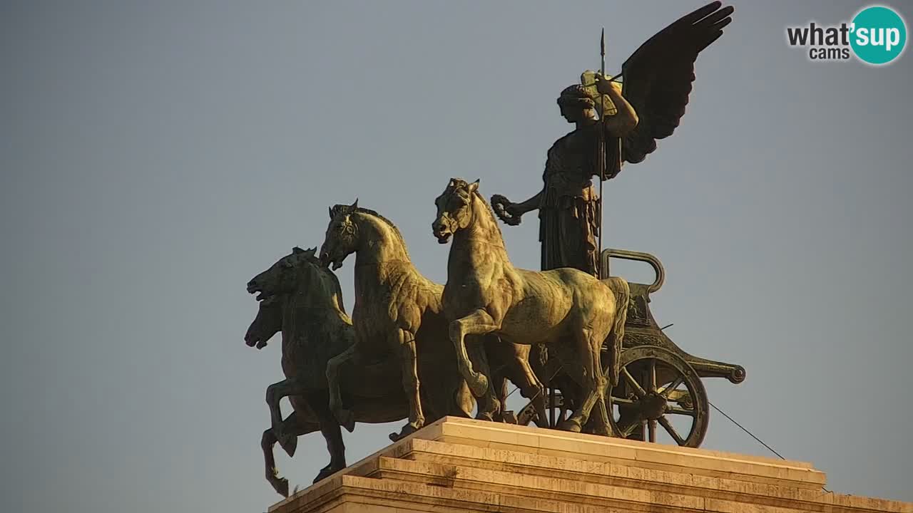 Roma Camera en vivo – Vittoriano webcam – Altare della Patria