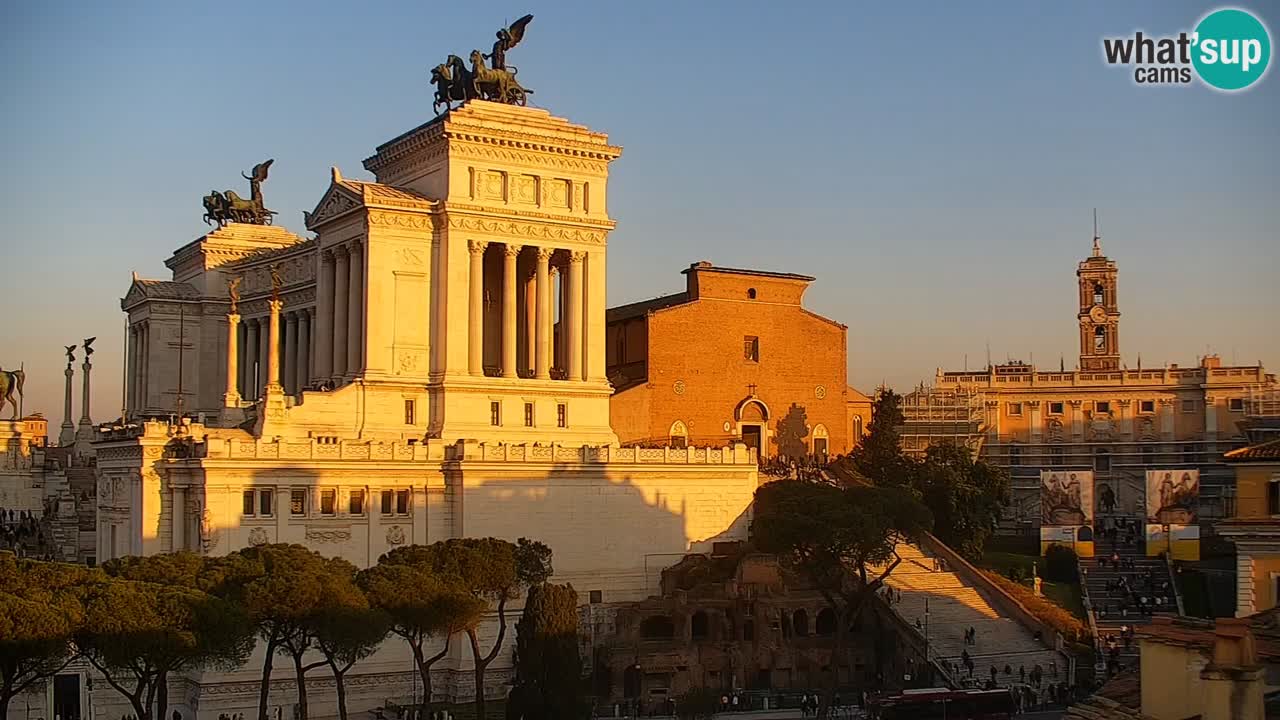 Roma Livecam – Vittoriano webcam – Altare della Patria