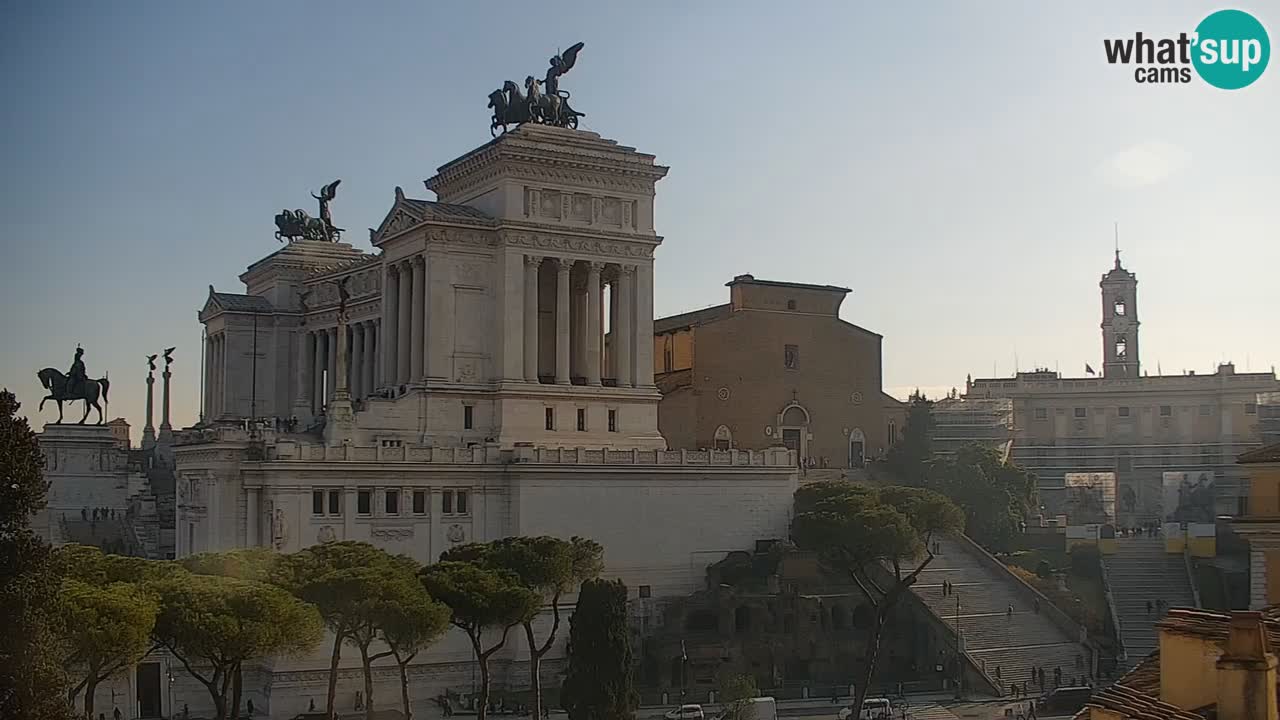 Rome Livecam – Vittoriano webcam – Autel de La Patrie