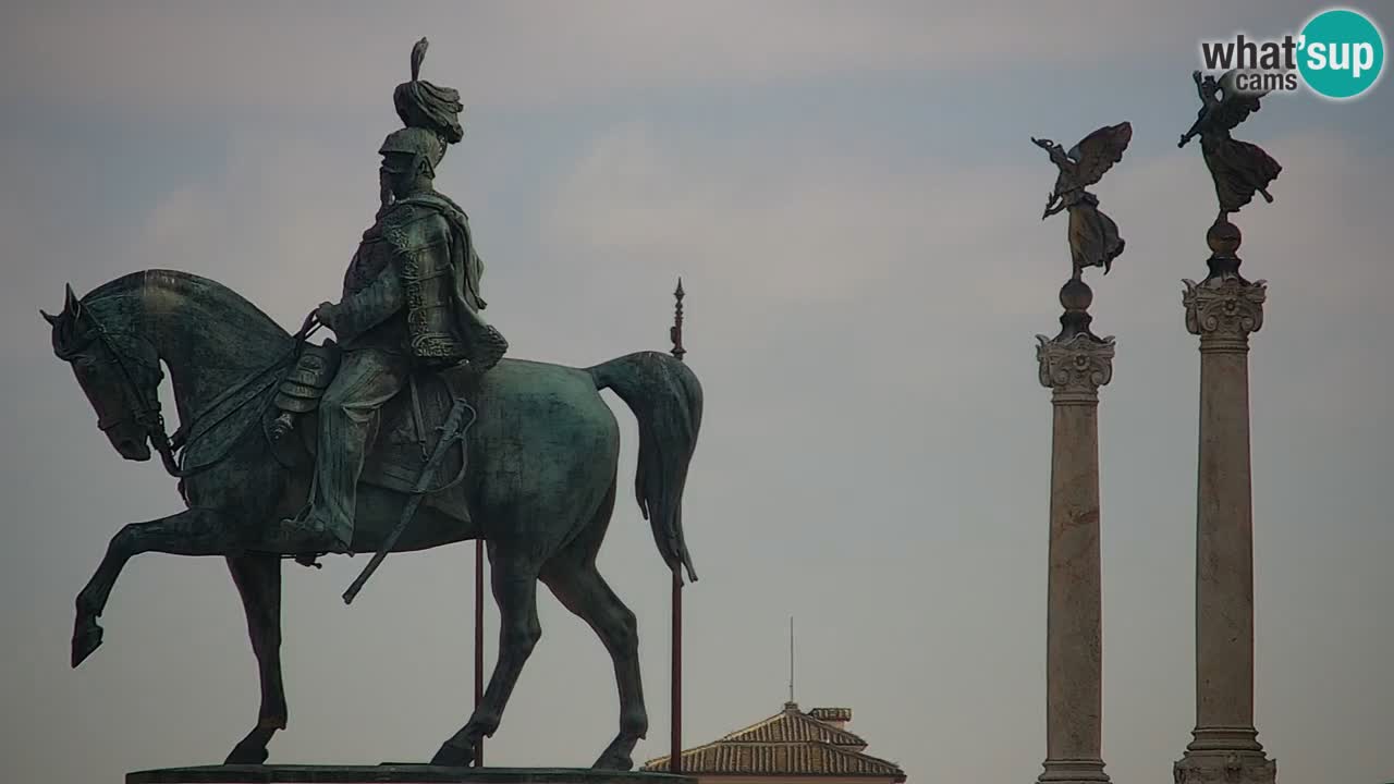 Rome Livecam – Vittoriano webcam – Altare della Patria