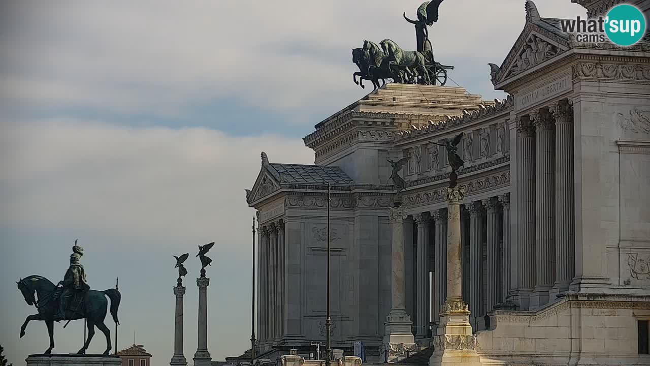 Roma Camera en vivo – Vittoriano webcam – Altare della Patria