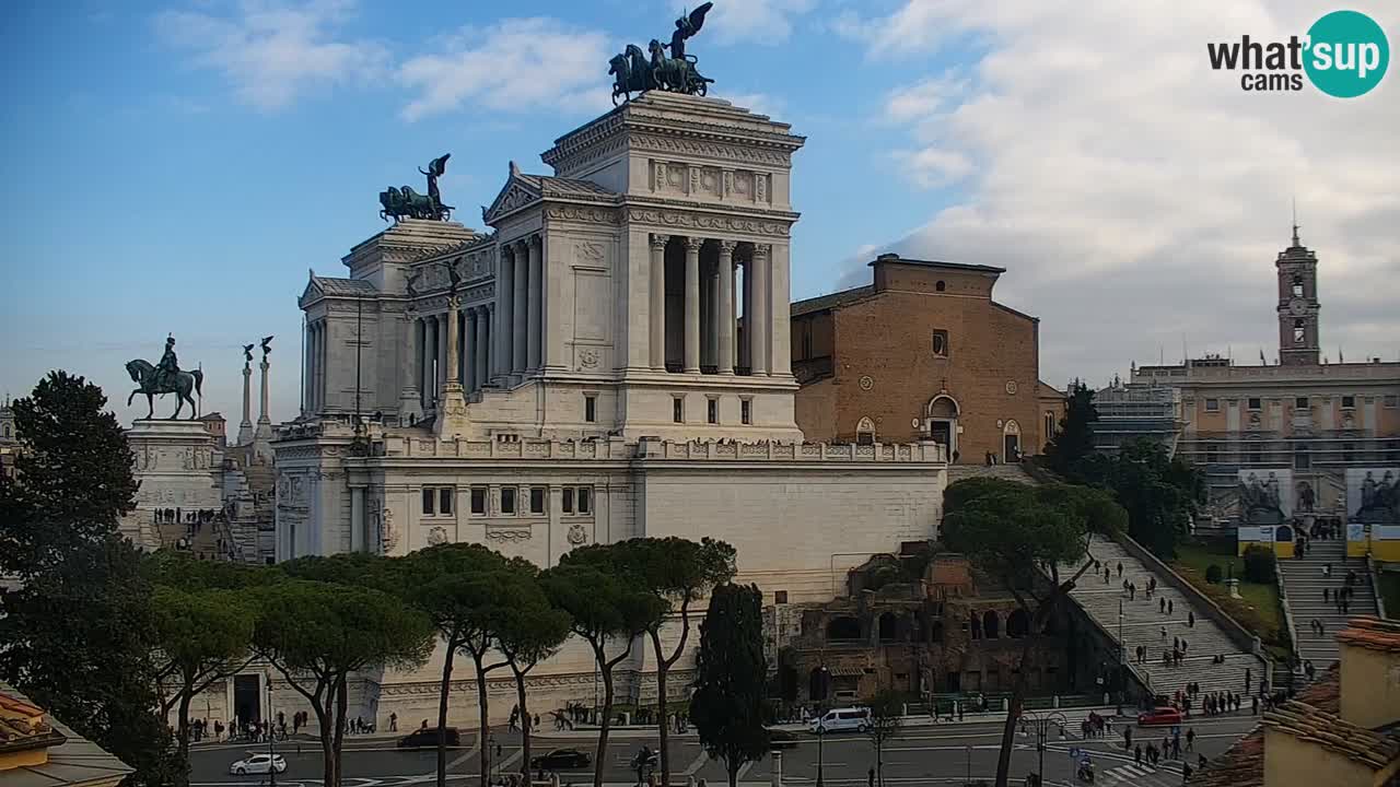 Rom Webcam – Vittoriano – Altar des Vaterlands