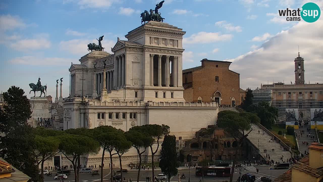 Roma Camera en vivo – Vittoriano webcam – Altare della Patria