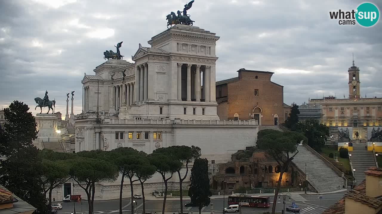 Rome Livecam – Vittoriano webcam – Altare della Patria