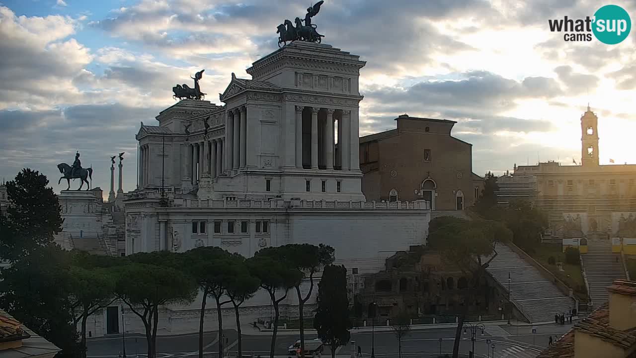 Roma Livecam – Vittoriano webcam – Altare della Patria