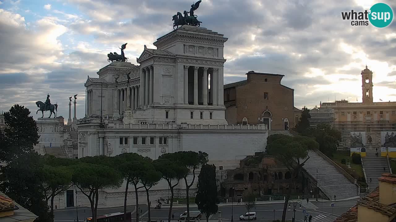 Roma Livecam – Vittoriano webcam – Altare della Patria