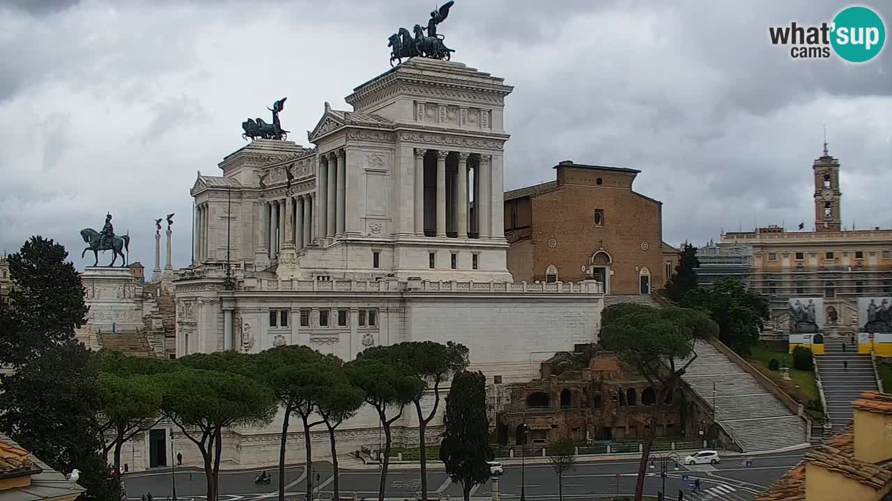 Roma Camera en vivo – Vittoriano webcam – Altare della Patria