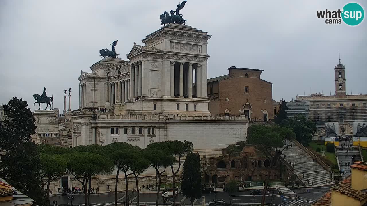 Rome Livecam – Vittoriano webcam – Altare della Patria