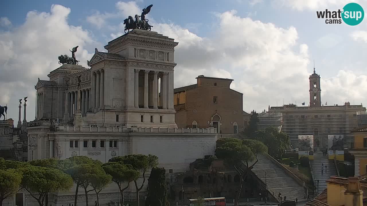 Rome Livecam – Vittoriano webcam – Altare della Patria