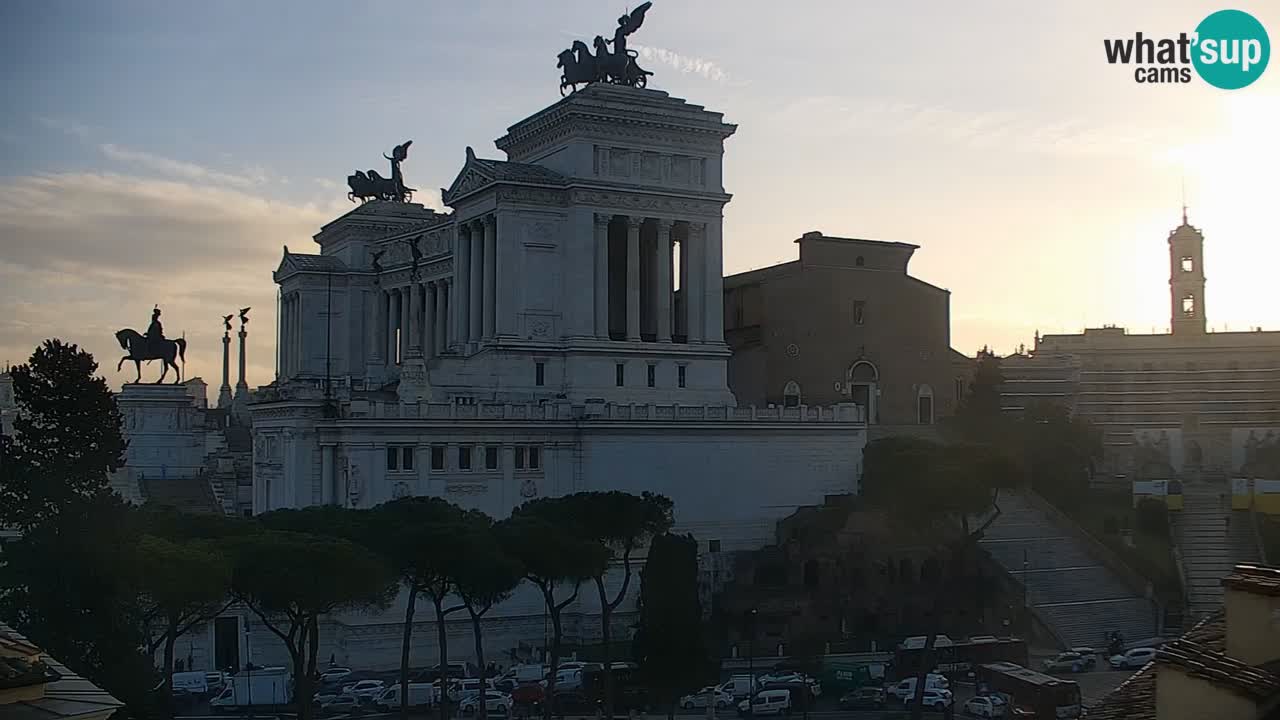 Rome Livecam – Vittoriano webcam – Autel de La Patrie