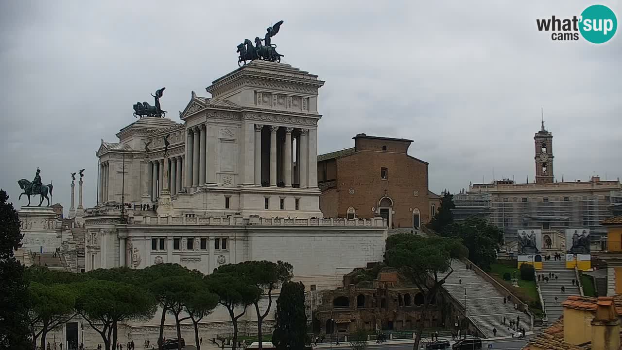 Rome Livecam – Vittoriano webcam – Autel de La Patrie