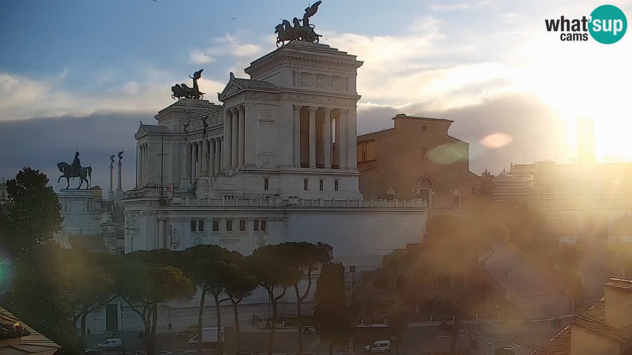 Rome Livecam – Vittoriano webcam – Altare della Patria