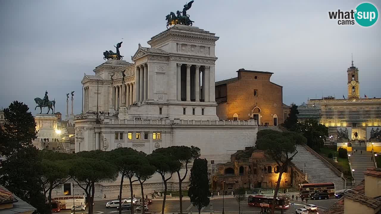 Rome Livecam – Vittoriano webcam – Altare della Patria