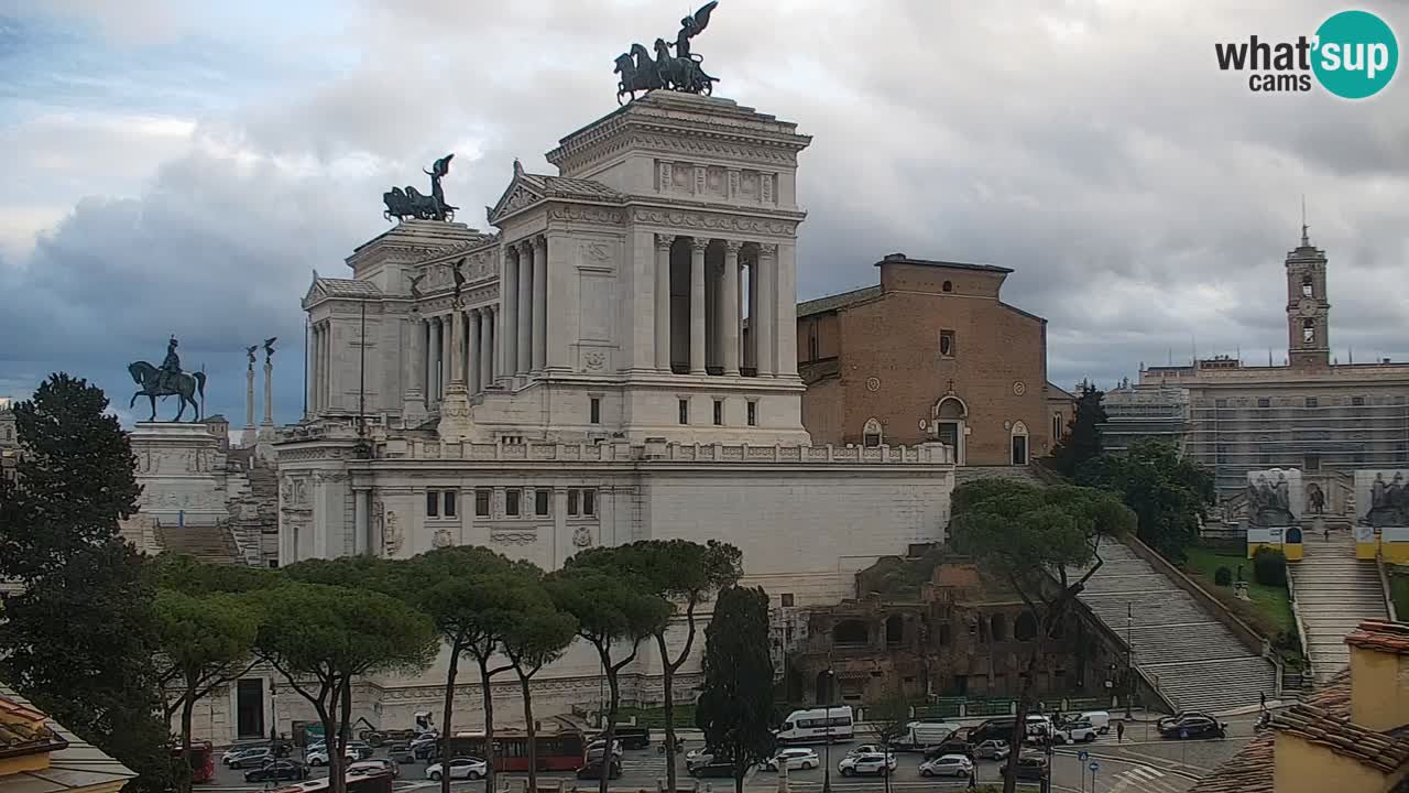 Rome Livecam – Vittoriano webcam – Autel de La Patrie