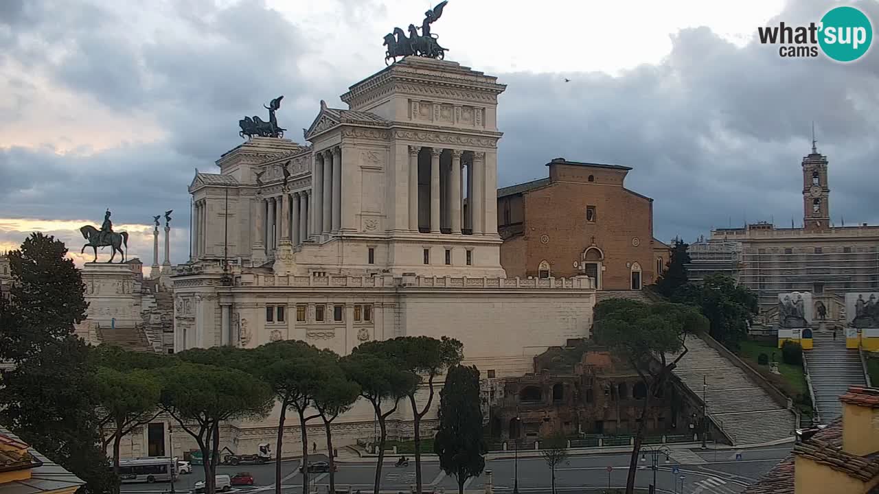 Rome Livecam – Vittoriano webcam – Autel de La Patrie