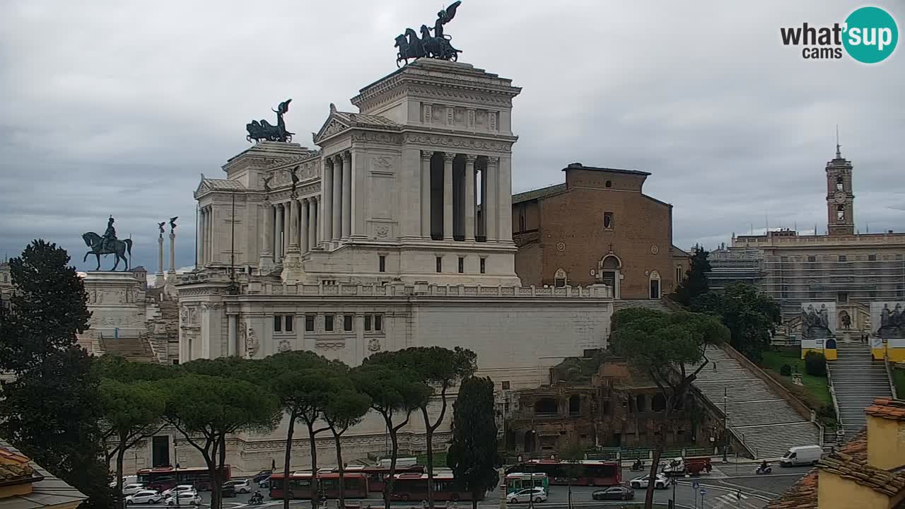 Rome Livecam – Vittoriano webcam – Altare della Patria