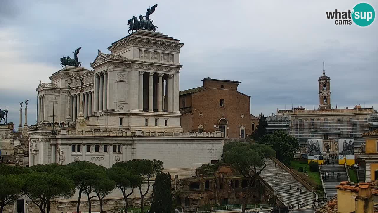 Rome Livecam – Vittoriano webcam – Altare della Patria