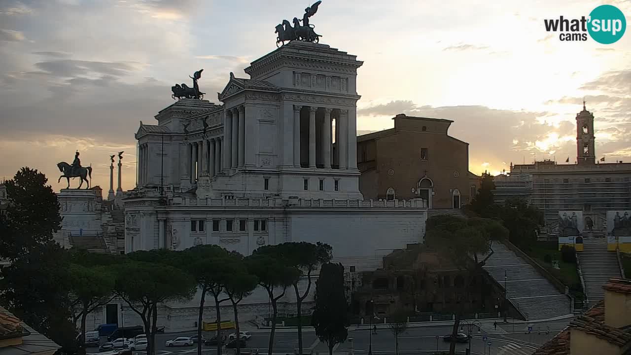 Rome Livecam – Vittoriano webcam – Autel de La Patrie