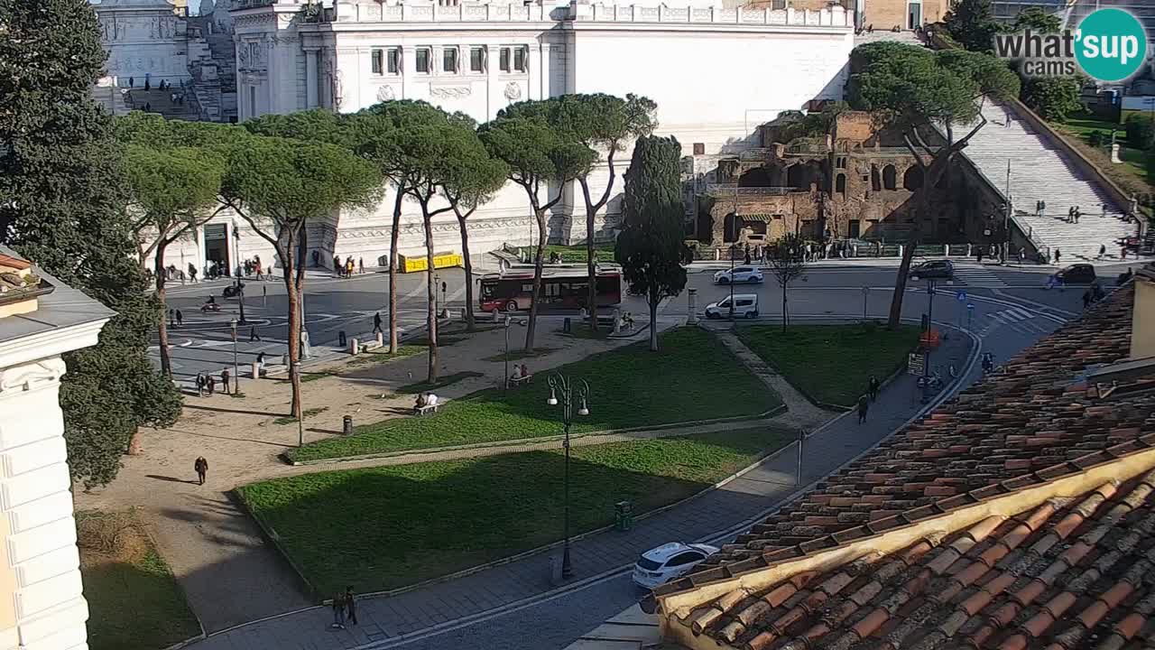 Roma Livecam – Vittoriano webcam – Altare della Patria