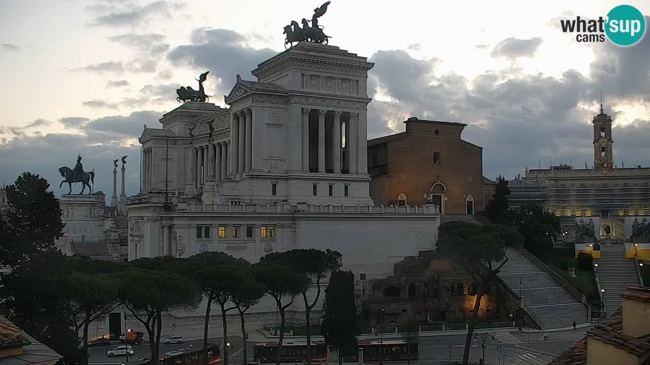 Rome Livecam – Vittoriano webcam – Altare della Patria