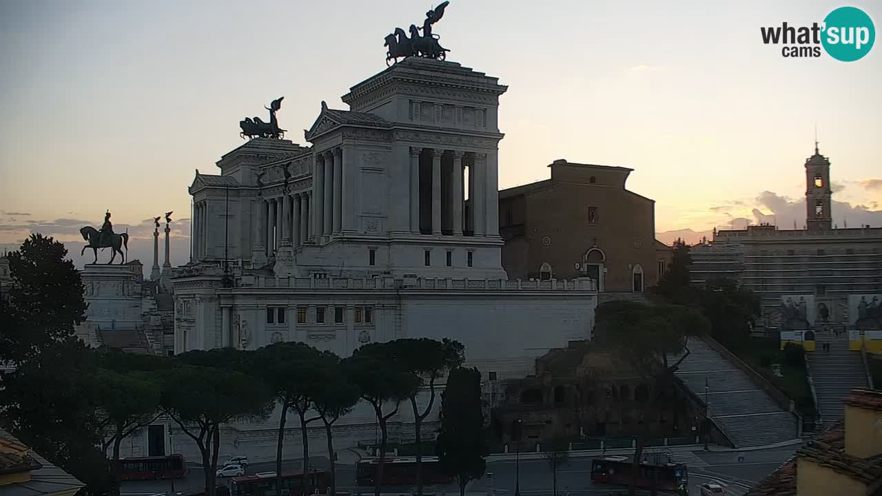 Roma Camera en vivo – Vittoriano webcam – Altare della Patria