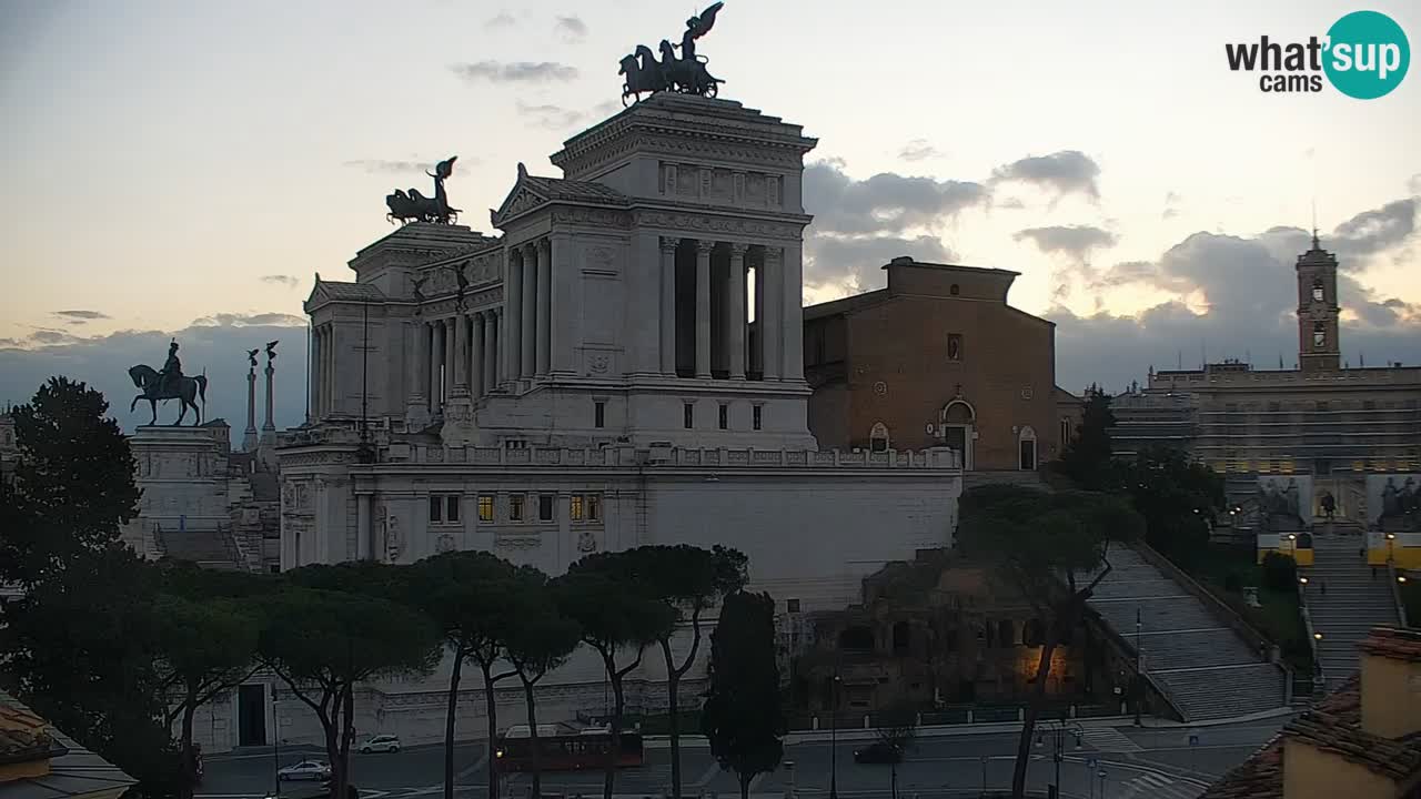 Rome Livecam – Vittoriano webcam – Autel de La Patrie