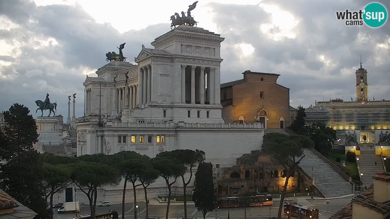 Rome Livecam – Vittoriano webcam – Autel de La Patrie