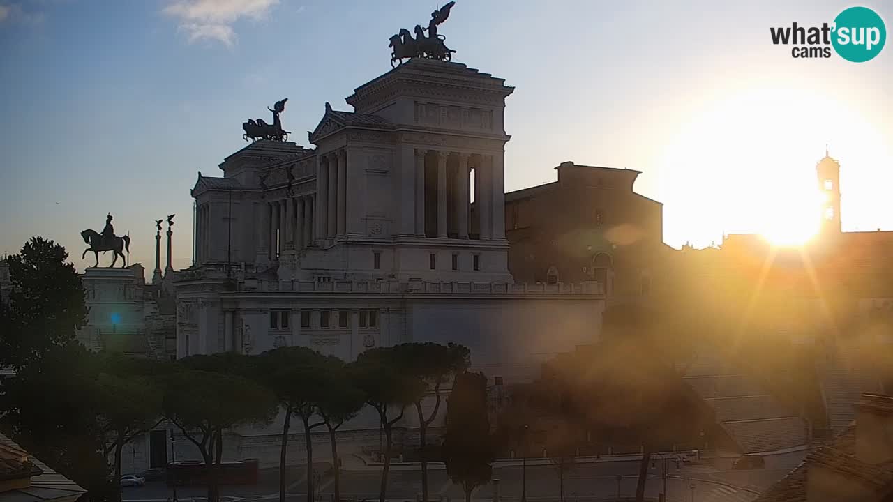 Rome Livecam – Vittoriano webcam – Altare della Patria