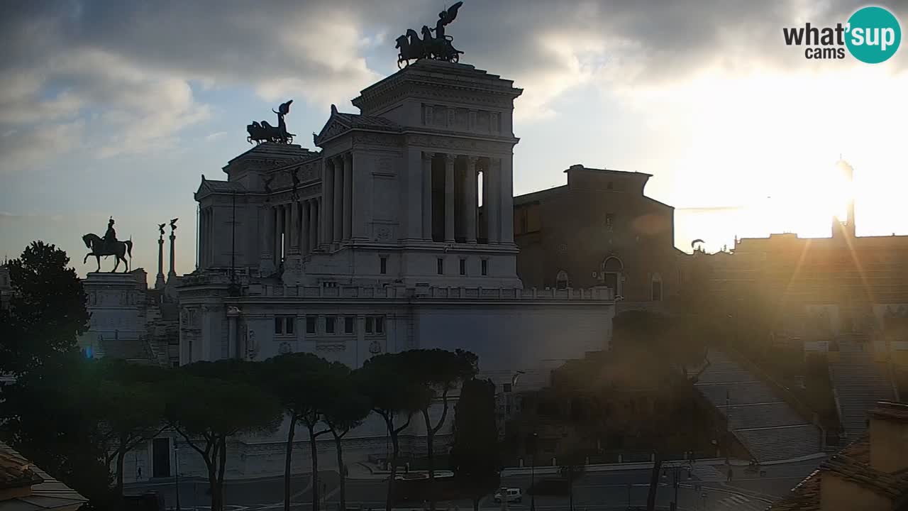 Roma Livecam – Vittoriano webcam – Altare della Patria