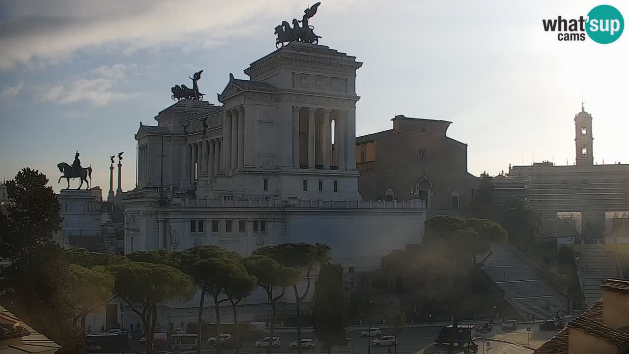 Roma Camera en vivo – Vittoriano webcam – Altare della Patria