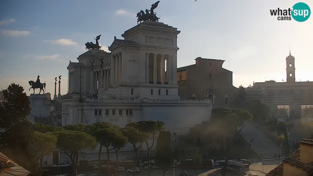 Roma Camera en vivo – Vittoriano webcam – Altare della Patria