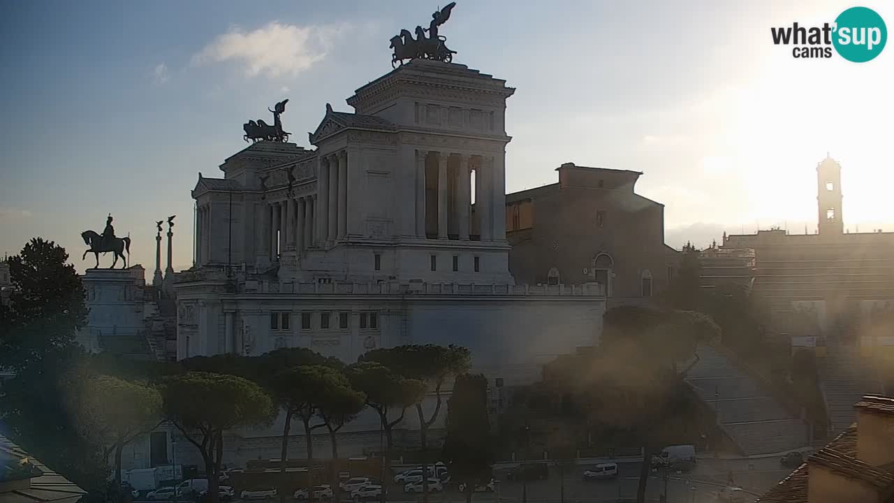 Rome Livecam – Vittoriano webcam – Altare della Patria