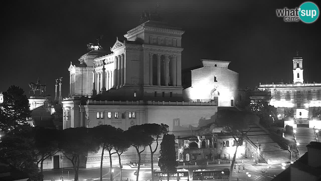 Roma Camera en vivo – Vittoriano webcam – Altare della Patria