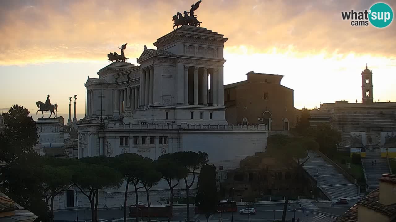 Rome Livecam – Vittoriano webcam – Autel de La Patrie