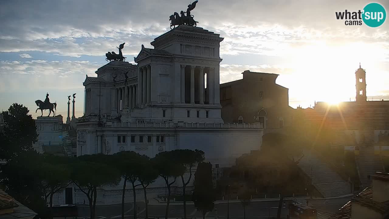 Rome Livecam – Vittoriano webcam – Autel de La Patrie