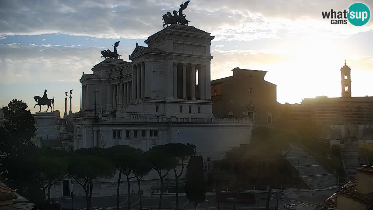 Rome Livecam – Vittoriano webcam – Autel de La Patrie