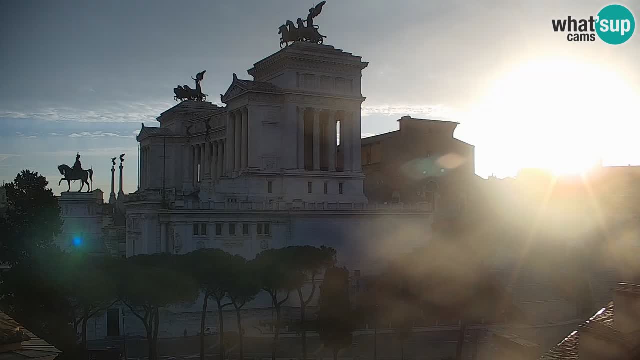 Rome Livecam – Vittoriano webcam – Altare della Patria