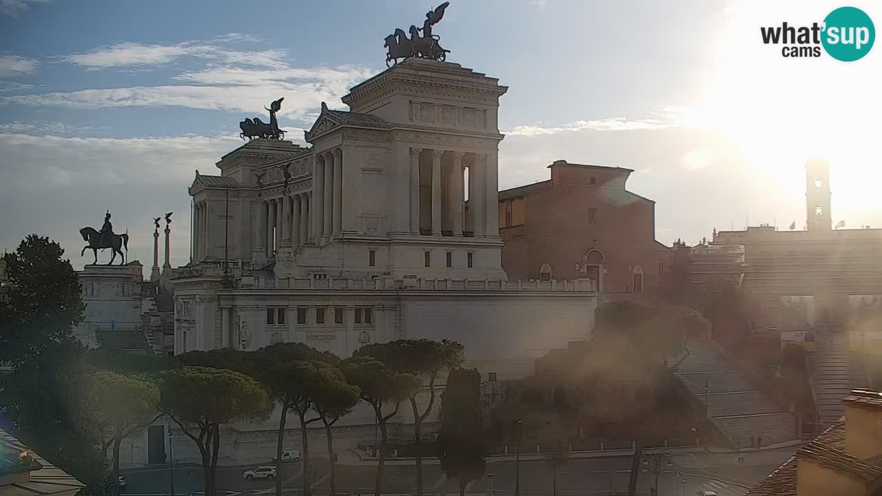 Rome Livecam – Vittoriano webcam – Altare della Patria