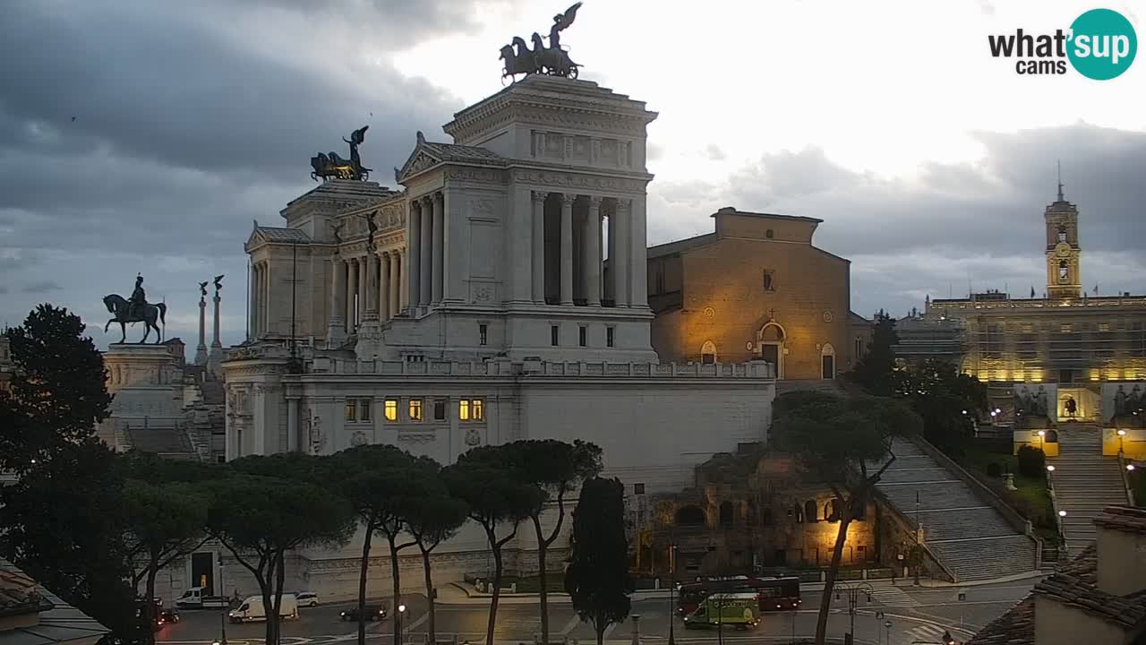 Rome Livecam – Vittoriano webcam – Altare della Patria