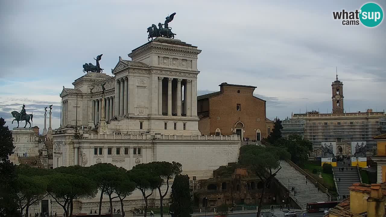 Rome Livecam – Vittoriano webcam – Autel de La Patrie