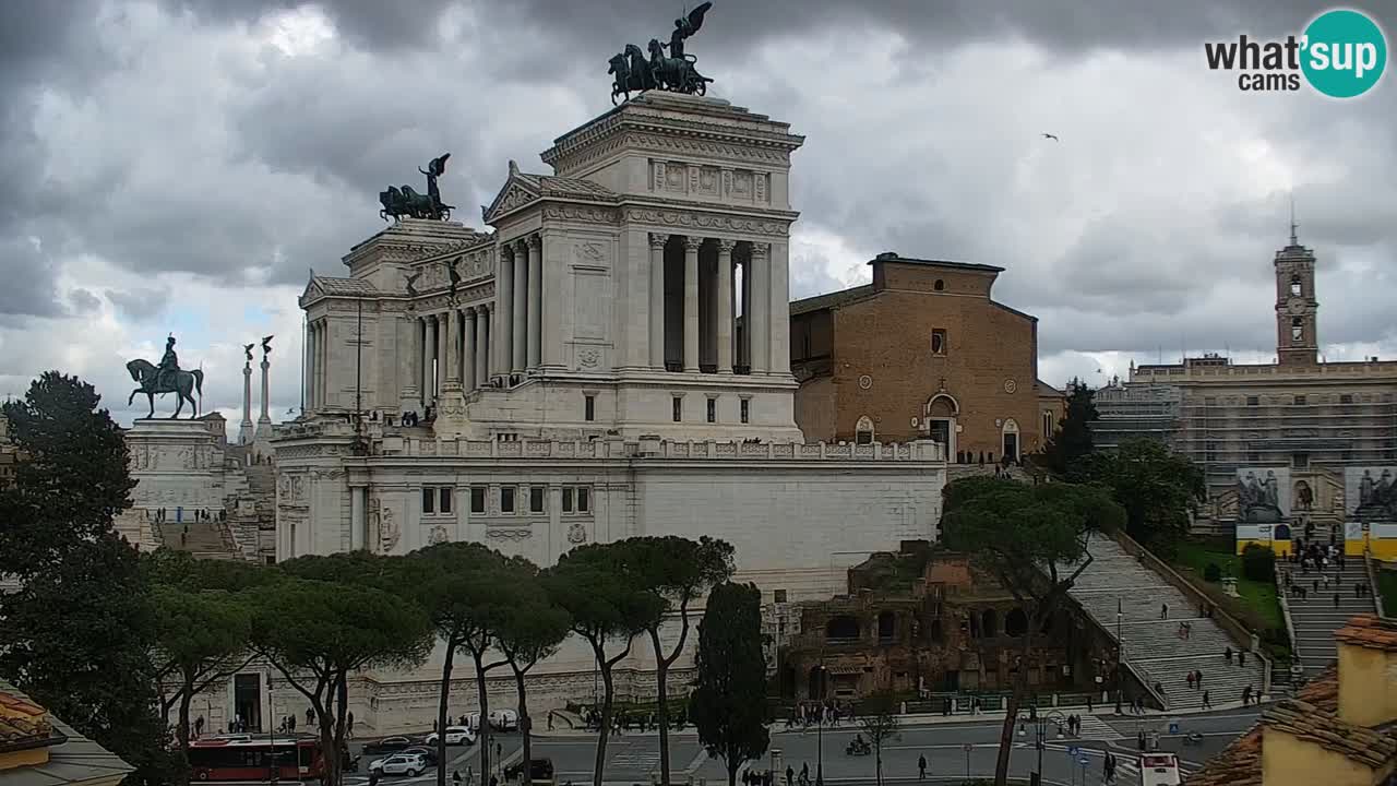 Rome Livecam – Vittoriano webcam – Altare della Patria