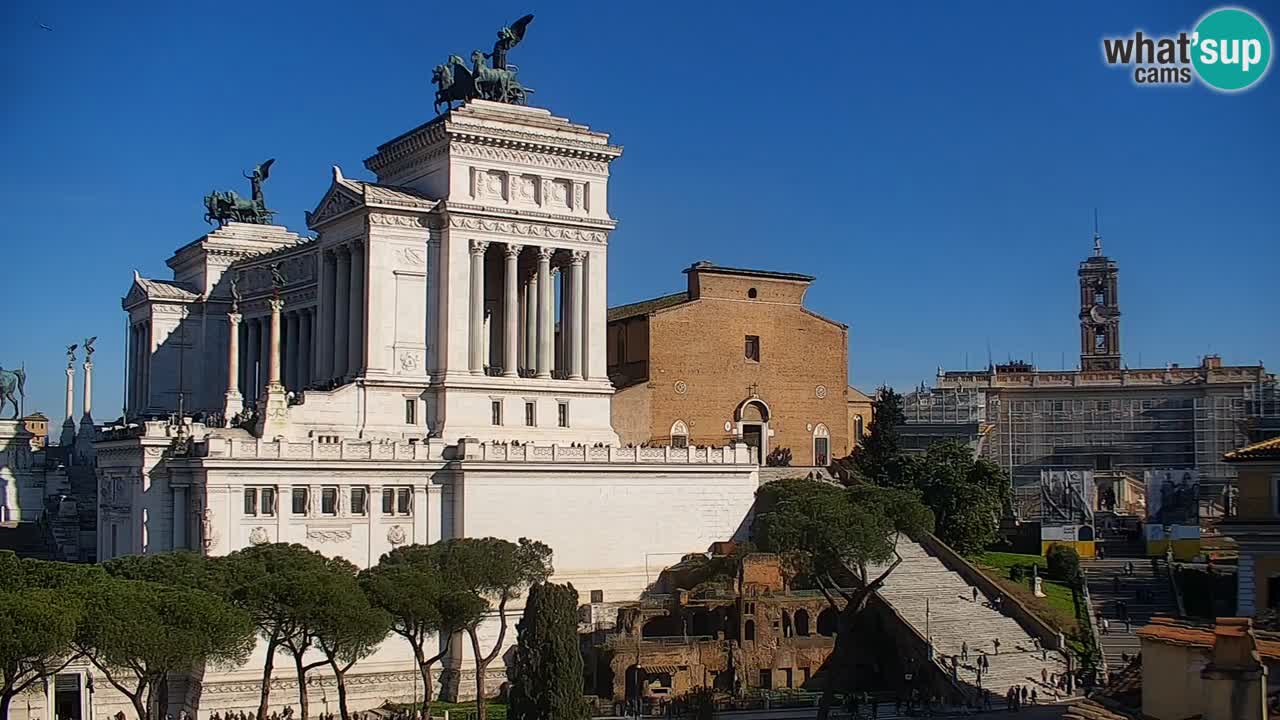 Rome Livecam – Vittoriano webcam – Autel de La Patrie