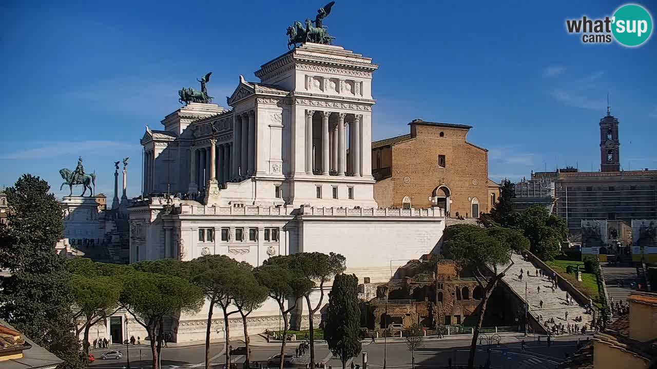 Rom Webcam – Vittoriano – Altar des Vaterlands