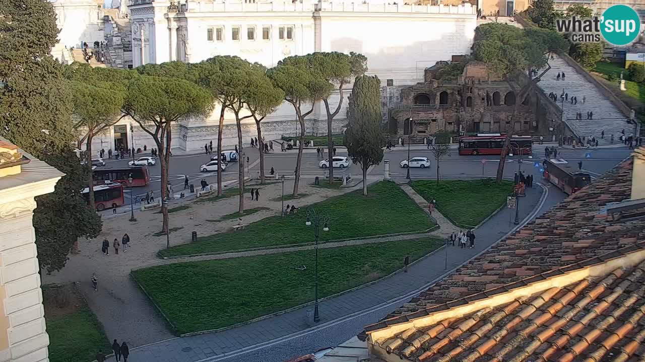 Roma Camera en vivo – Vittoriano webcam – Altare della Patria