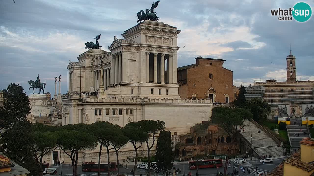 Rome Livecam – Vittoriano webcam – Altare della Patria