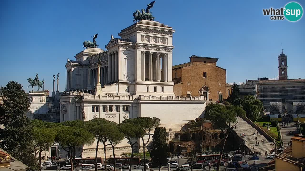 Rim Web kamera – Vittoriano – Altare della patria