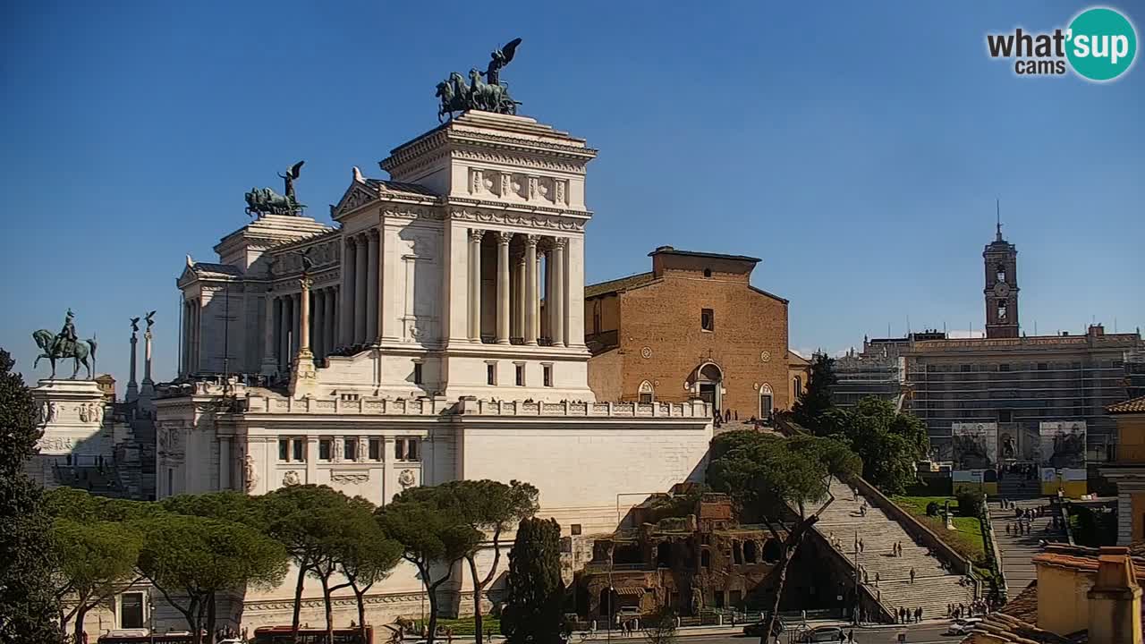 Roma Livecam – Vittoriano webcam – Altare della Patria