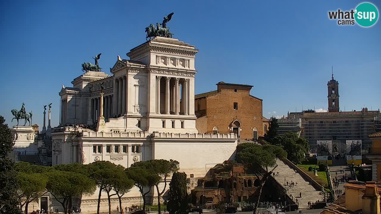 Roma Livecam – Vittoriano webcam – Altare della Patria